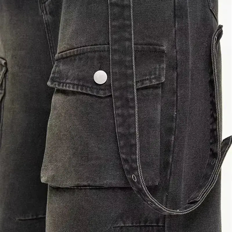 Streetwear Multiple Pockets Baggy Pants